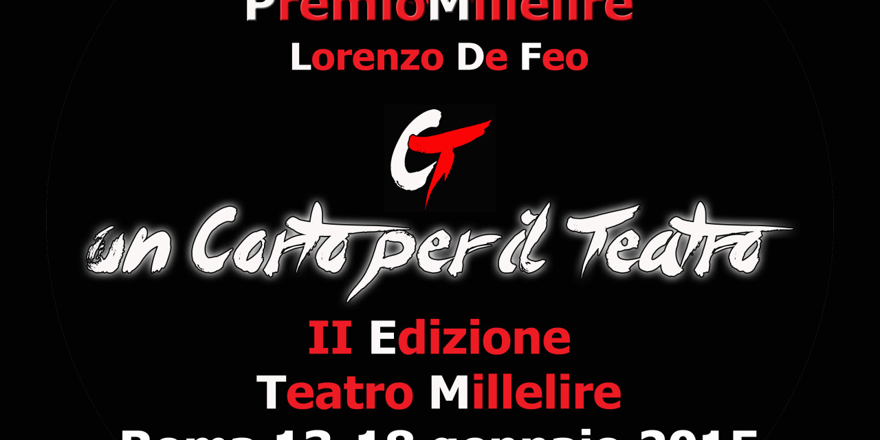 <!--:it-->Premio Millelire – Un corto per il Teatro<!--:-->