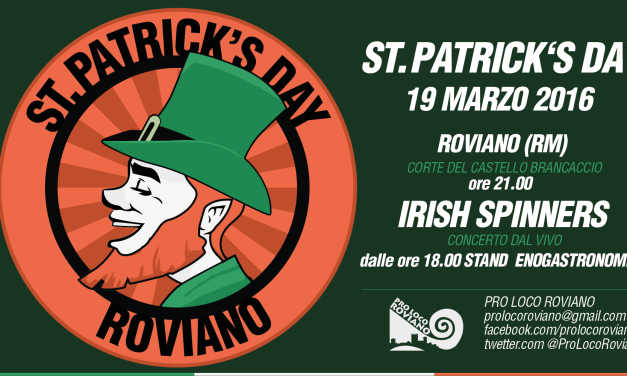 St.Patrick Day a Roviano