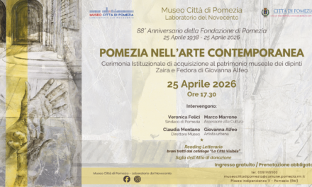 Pomezia celebra il 25 aprile al Museo con la donazione di Giovanna Alfeo