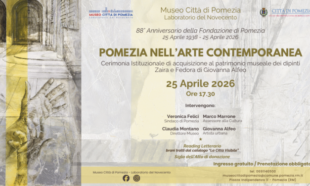 Pomezia celebra il 25 aprile al Museo con la donazione di Giovanna Alfeo